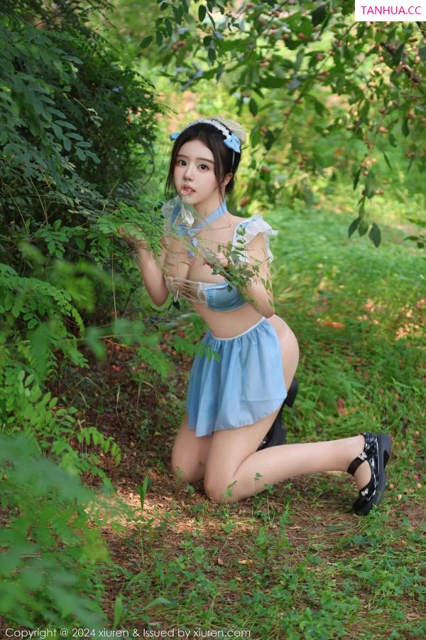   [XiuRen]高清写真图 2024.09.14 No.9164 小薯条nienie 树林剧情第86张图片